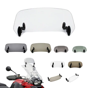 Спойлер на мотоциклет предното стъкло, регулируеми ветрозащитный екран, въздушен дефлектор за BMW Honda, YAMAHA, KAWASAKI, HONDA, SUZUKI, DUCATI