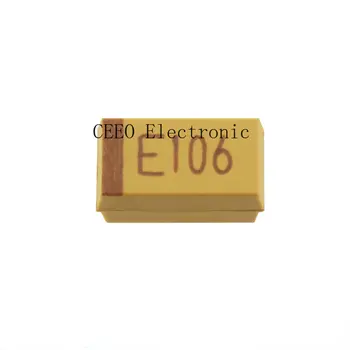 200ШТ 6032 чип танталовый кондензатор E106 C-тип 25V10UF CA45-C025K106T