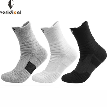 Истински памучни компресия чорапи за мъже с добро качество, дебели чорапи дишащи и квалификация, стръмни и къси чорапи, 2 размера, Sox Calcetines Hombre