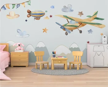 beibehang Потребителски модерни европейски минималистичные тапети с ръчно рисувани, творчески балон за детска стая, тапети тапети
