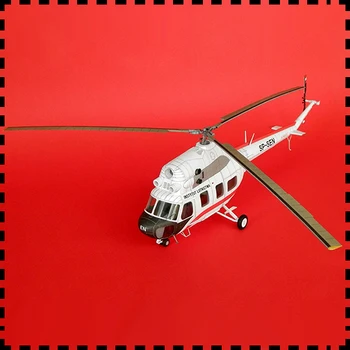 Полски транспортен хеликоптер Ми-2 в мащаб 1:33, комплект хартиени МОДЕЛИ ръчно изработени, пъзели, играчки, ръчно изработени, направи си сам