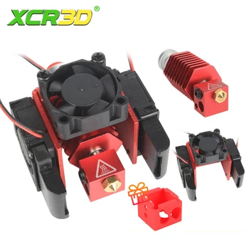 XCR3D Безплатна доставка 3D Принтер Partse BP6 hotend Комплект Директно/Дистанционно управление на екструдер 1,75/0,4 мм Дюза 12/24-j-образна корона с термистором