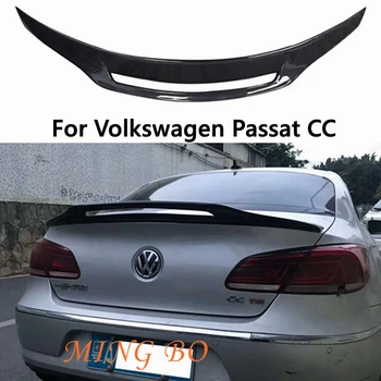За Volkswagen Passat CC 2009-2018 GT Стил Заден спойлер от въглеродни влакна FRP, крило на багажника