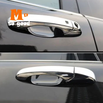 За 2014 За Jeep Grand Cherokee ABS Хромирана дръжка врата на колата, декоративна украса, аксесоари за външността на автомобила, стикери за подреждане