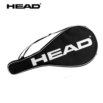 2022 Нова тенис чанта с черна глава, 1 опаковка, защитен калъф за тенис ракети, преносими полиэстеровые водоустойчиви спортни седалките на рамото