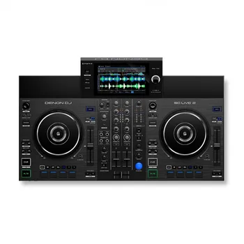 Лятна 50% отстъпка Лидер на продажбите, самостоятелен DJ контролер Denon DJ SC Live 2 със слушалки HP1100