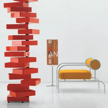 Nordic Lounge Слот Столове за Всекидневна на Подлакътника на Дивана Съвременно Мързелив Стол От Изкуствена Кожа Дизайнерски Woonkamer Stoelen Мебели За Дома WKYZ