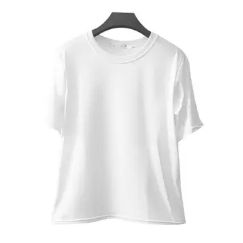 Тениска Свободна дишаща унисекс с кръгло деколте и къс ръкав за срещи