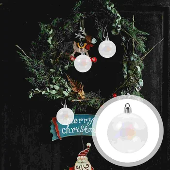 12 бр., перлата на топка-балон, празнична украса, Коледна украса, Коледна елха, висящи торти, празнични доставки, премахване на