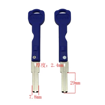 Най-доброто качество на B608 Заготовки за ключове от дома на вратата шлосери аксесоари Празен ключ 10 бр./лот