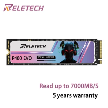 Твърд диск Reletech P400 EVO M. 2 2280 SSD NVMe PCIe Gen 4.0 1T 2T SSD Високата твърд диск За десктоп, лаптоп Playstation 5 ps5