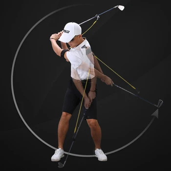 JZQ025 Pgm Golf Swing Trainer Arm Riem Houding Gids Training Corrector Elastische Weerstand Touw Praktijk Unisex Mannen Vrouwen