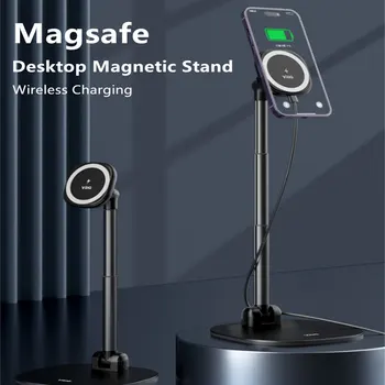 Безжична Зареждане VRIG Дъска Магнитна Поставка За Телефон Притежателят на Смартфон Magsafe iPhone 14 13 12 Серии на Samsung Xiaomi IPAD