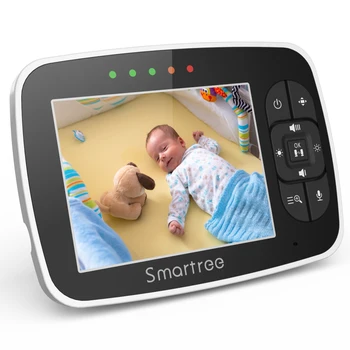 Търговия на едро с детски автомобил панорамна мониторинг на вътрешната комуникация цифрово видео умен детски глас монитор с камера