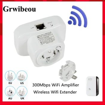 Безжичен Wi-Fi ретранслатор, удължител обхвата на Wi-Fi рутер, с усилвател на сигнала на Wi-Fi 300 Mbit/s, усилвател Wi-Fi На 2,4 G, безжичен ретранслатор