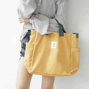 Дамски пазарска чанта, дамска чанта, изработена от холщовой тъкан, чанта през рамо, опазването на околната среда чанта за съхранение, за многократна употреба сгъваеми еко чанти за хранителни стоки