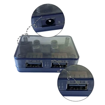 Модул за бързо зареждане с два USB и понижаващ вход 6-32V 24Wx2 DC-DC Модул